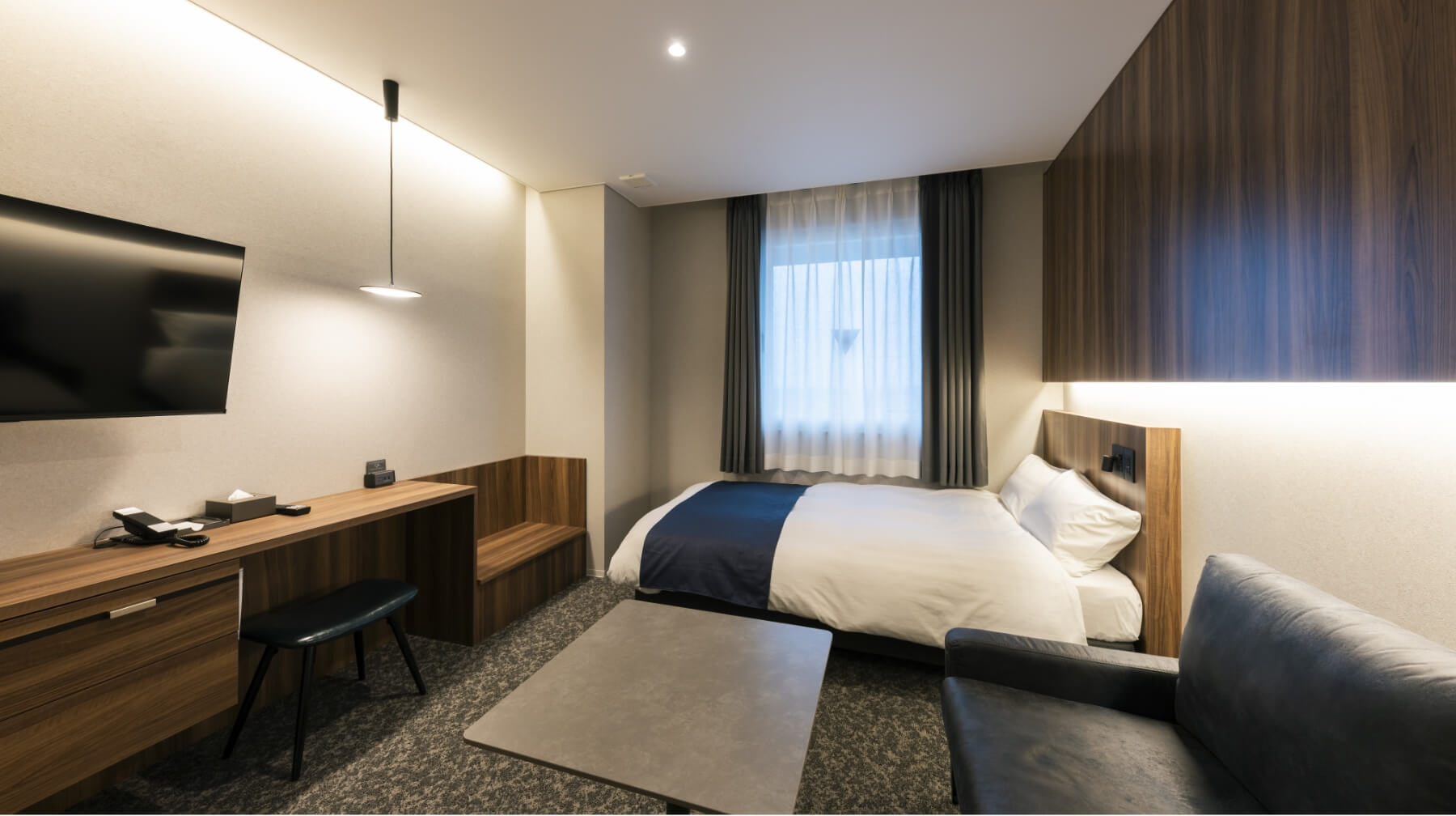 セミダブルルーム内装