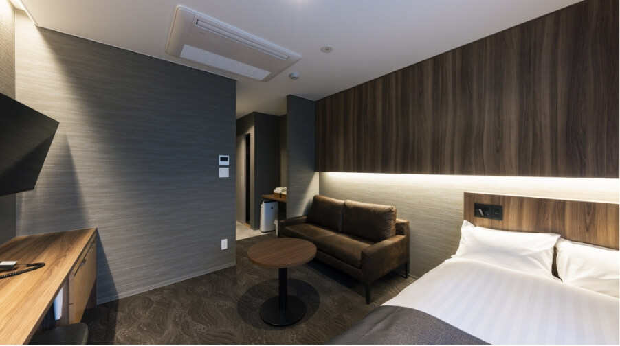 【最上階】セミダブルルーム内装2